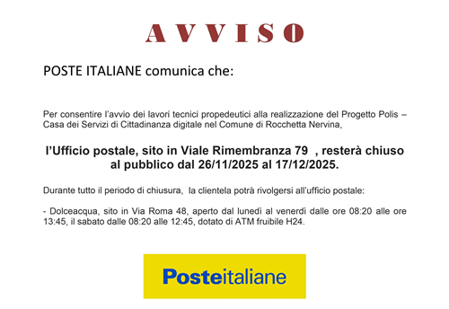 Informazione  - pubblica utilità.